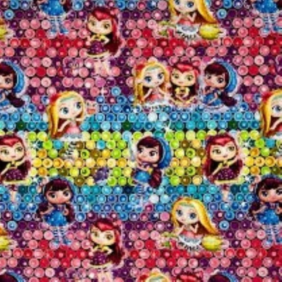 Little Charmers Dots Cotton Fabric