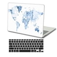 thumbnail image 3 of KSK KAISHEK Plastic Hard Shell Compatible with 2020-2019 Release MacBook Pro 16 inchs XDR Display Touch ID + Black Keyboard Cover Model: A2141 World Map 4_1, 3 of 5