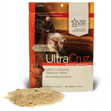 UltraCruz Equine Selenium Powder Supplement for Horses, 1 lb, (226 Day Supply)