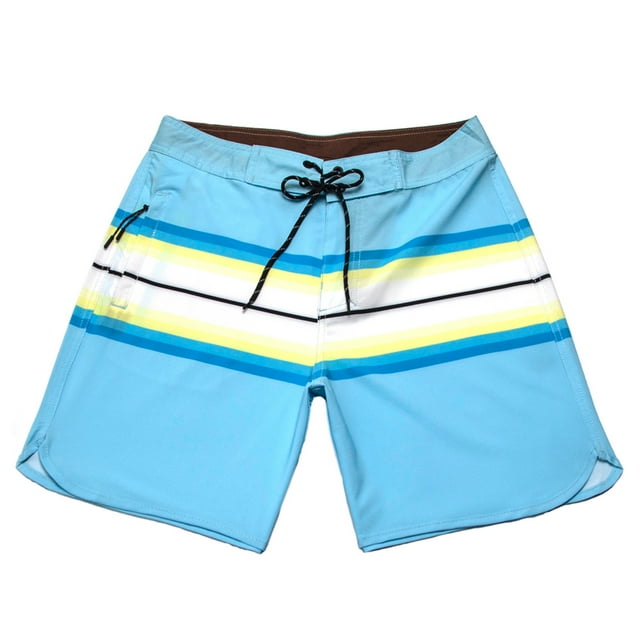 KIHOUT Mens Trunks Quick Dry Swim Athletic Shorts with Mesh Lining Funny Beach Drawstring Thin Mid-waist Shorts with Pockets