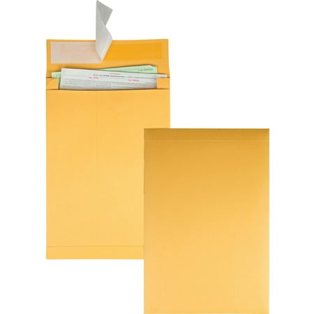 - Quality Park, QUA93336, Kraft Redi-strip Expansion Envelopes, 25 / Pack, Kraft