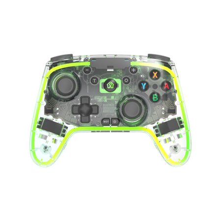 TOPWOLF Wireless Controller for Switch - Hall Effect Joystick No Drift RGB Gamepad for Switch 2/Switch/PC