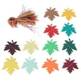 thumbnail image 1 of Miangastore 240PCS Thanksgiving Maple Leaf Tag Paper Label Maple Leaf Tags Name Hanging Sign Tag ( 240pcs Maple Leaf + 240pcs Ribbon), 1 of 8
