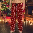 thumbnail image 2 of KDFJPTH Pants For Men Stretch Christmas Pajama Drawstring And Pockets Christmas Gift Casual Pants, 2 of 5
