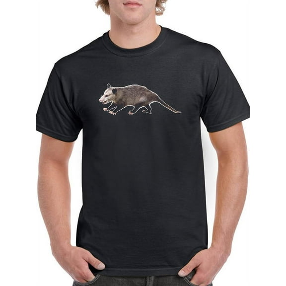 American Opossum T-Shirt Men -Image by Shutterstock, Male 5X-Large