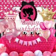 thumbnail image 2 of Balloon Bouquet D Dywarm Princess Crown Pink Set de 5 piezas, 2 of 5