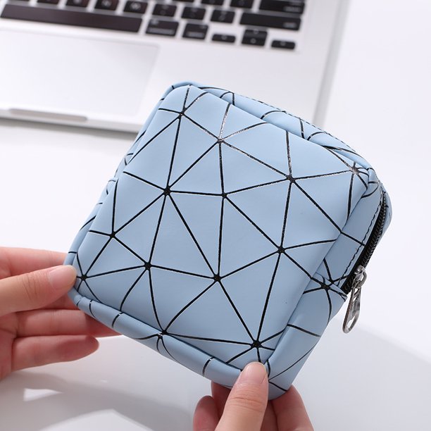 Bolsa de almacenamiento de toallas sanitarias, portátil, de alta gama, para estudiantes, de gran capacidad, pequeña bolsa para tía, toalla sanitaria, bolsa mensual