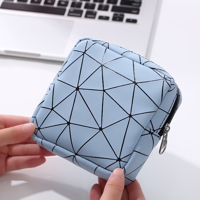 Bolsa de almacenamiento de toallas sanitarias, portátil, de alta gama, para estudiantes, de gran capacidad, pequeña bolsa para tía, toalla sanitaria, bolsa mensual