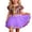 Purple, variant on Girls Performance Dance Skirt Stage Recital Tutu With For Party