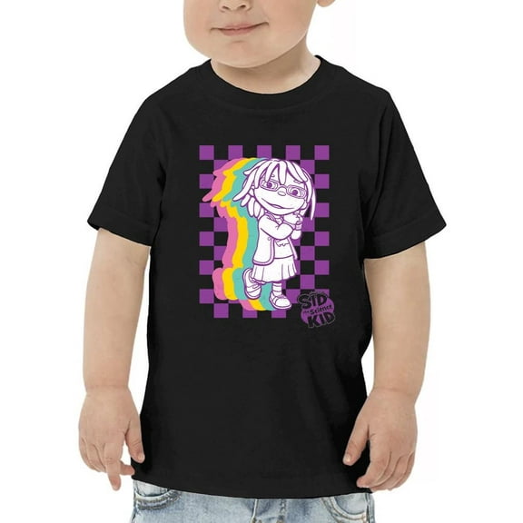 Rainbow Explorer Art - Sid the Science Kid Inspired Graphic Toodler's T-shirt