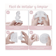 thumbnail image 4 of Extractor De Saca Leche Eléctrico Portátil Manos Libre 3 modos, 4 of 5