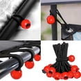 thumbnail image 3 of SMOIVE 20pcs Bungee Ball Cords Heavy Duty Tie Down Strap Cord for Tents Ball Ties for Tents Cargo Camping, 3 of 10