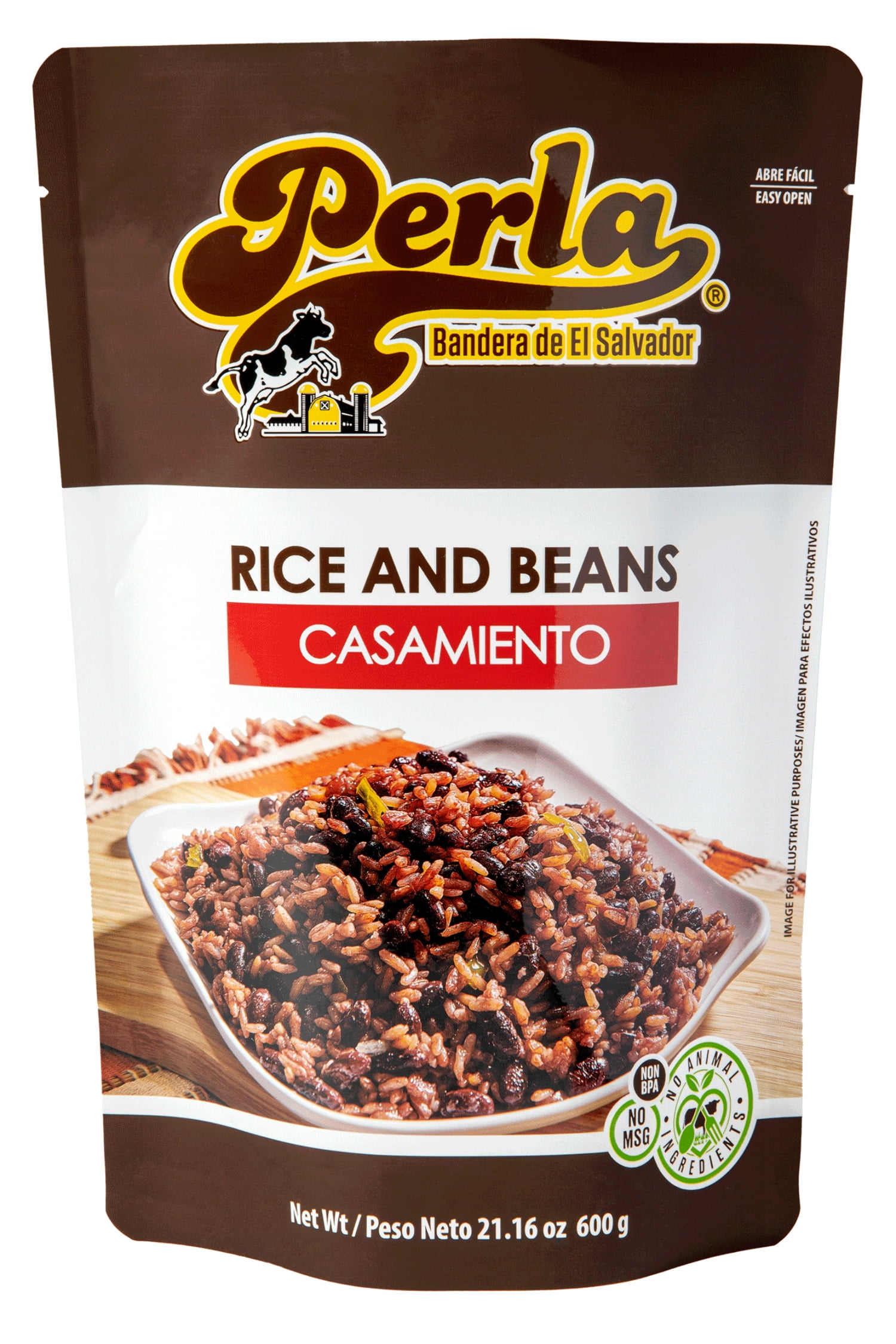 Perla Rice and Beans Mix (Casamiento Salvadoreño) 21 oz, Case of 12