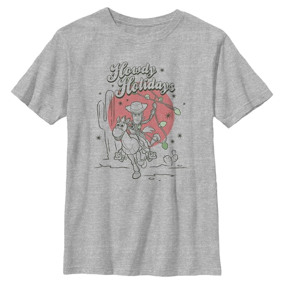 Boys Toy Story Howdy Holidays T Shirt