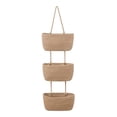 thumbnail image 1 of AMERTEER 3-Tier Woven Storage Basket Wall Mounted Basket for Organizing Living Room, 1 of 6