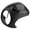 Matte Black/Black, variant on Yajisi 7 Inch Headlight Fairing Wind Deflector Windshield Universal for Motorcycle, Glossy Black with Black Lens, 1 Piece