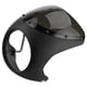 thumbnail image 3 of Deflector de Viento de Carenado para Faro de Motocicleta, Protector Universal de Parabrisas de 7 Pulgadas, Material ABS, 3 of 7