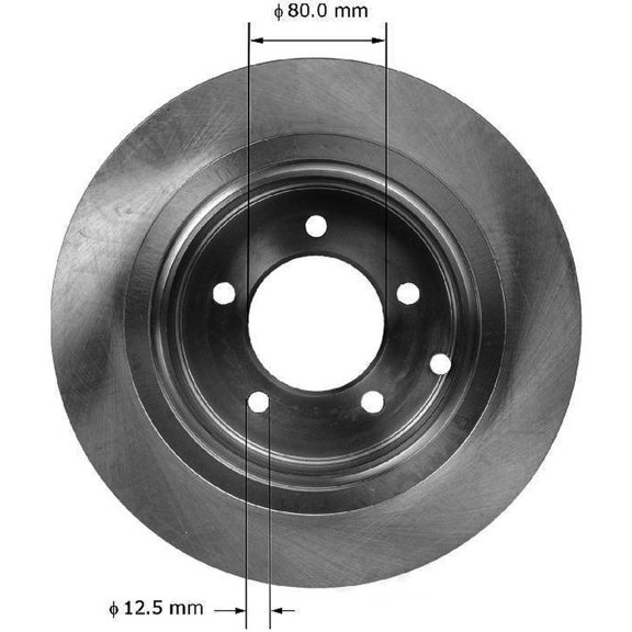 BENDIX PRT5896 Bendix Brake Rotor