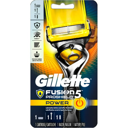 Gillette Fusion5 ProShield Power Men's Razor, 3 pc
