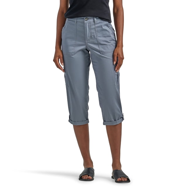 Pantalón Capri Cargo Lee Ultra Lux Comfort con Flex-To-Go para mujer