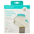 Nanobebe 50pack 5 oz. Breast Milk Storage Bags Fast Freezing