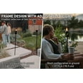 thumbnail image 3 of Solo Stove Mesa Torch | Backyard Torch for Outside, 5 Hour Burn Time, Cold-Rolled Steel, Incl. Ground Stake, Fuel Funnel, and 3 Wicks, Adjustable Height: 37.75-52.5 in, Fuel Capacity: 21 fl oz, 3 of 6