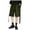 Army Green, variant on WAYUTE Women's Shorts Cargo Shorts Trend Loose Sports Casual Pants Wide Leg Quarter Pants