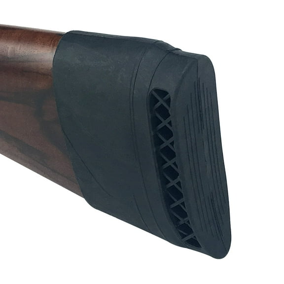 TOURBON Black Rubber Range Shooting Slipon Rifle Recoils Pad Rubber Buttpad Stock Extension