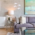 thumbnail image 3 of 4 Pcs  Nordic Ceramic Decor 3D Bird Wall Hanging Background Crafts for Home Decor, 3 of 6