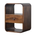 thumbnail image 5 of Mango Wood Material - Curved Edge for Aesthetic - Bedroom Nightstand - Sustainable Simple Design, 5 of 5
