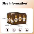 thumbnail image 5 of Lsque Gnomes With Honey Print 4 Slice Toaster Cover , Kitchen Appliance Dustproof Protector , Toaster Protector Dustproof Kitchen Appliance Cover, 5 of 7