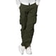 thumbnail image 1 of Pantalones Cargo Match para Hombre Salvaje Verde Ejército Oscuro Talla 42, 1 of 6