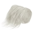 thumbnail image 3 of Unique Bargains Plush Faux Fur Fabric Precut Strips, 59' x 4' Fluffy Faux Fur Ribbon, Grey, 3 of 7