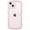 Clear/Pink, variant on TIANLI for iPhone 15 Case,Cute Silicone Case for iPhone 15, Shockproof Protective Phone Case for iPhone 15, Clear/Pink
