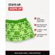 thumbnail image 4 of SHORTS Baseball Lifestyle 101 YM 13 cm Verde de Malla, 4 of 5
