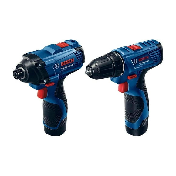 Taladro Atornillador BOSCH más Llave de Impacto Inalámbricos GSR 12 LI + GDR 120 LI/12 V/Professional