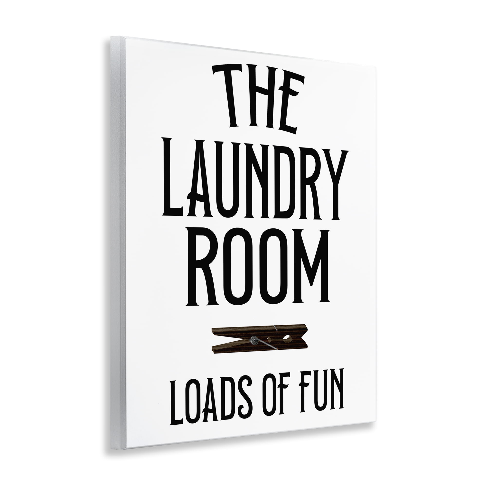 Loads Of Fun Clothespin Wall Plaque Art, design by Kim Allen