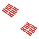 thumbnail image 4 of Eigraketly Paquete de 6 3g Barra de equilibrio de raqueta de tenis Reemplazo portátil Equilibrador de tiras de energía ponderadas en forma de H Rojo 2piezas, 4 of 6