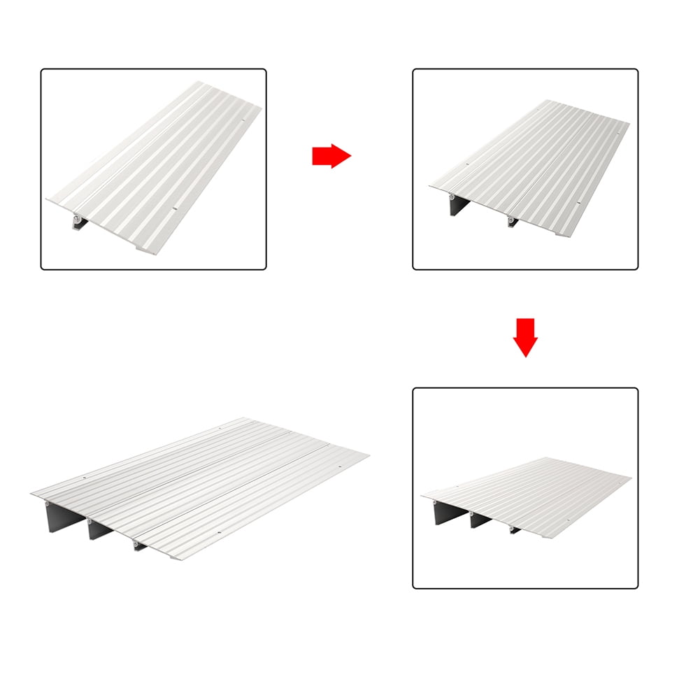 Kepooman Modular Aluminum Entrance Ramp for Pets Kepooman Modular Aluminum Entrance Ramp for Pets