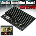 thumbnail image 2 of maskred 1200W 12V Car Power Amplifier Automobile Subwoofer Audio Board Vehicle Mounted Music Player Speaker Playing Accessory, 2 of 6