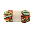 thumbnail image 3 of T Shirt Yarn Carpet Yarn Hand Knitting Crocheting Knitting Yarn Fabric Cloth Yarn for Coasters Rugs Tapestry Home Decor Scarf Green Red Yellow, 3 of 10
