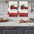 thumbnail image 1 of Paño de cocina navideño Toalla deportiva Toalla decorativa con forma de árbol de Navidad, 1 of 6