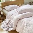 thumbnail image 3 of Pink Gingham Twin Quilt Set, Soft Pre-Washed Microfiber Plaid Twin Bedspread, Lightweight Checked Summer Quilt, Grid Bedding Coverlets for All Seasons (Includes 1 Quilt, 1 Pillow Sham), 3 of 7