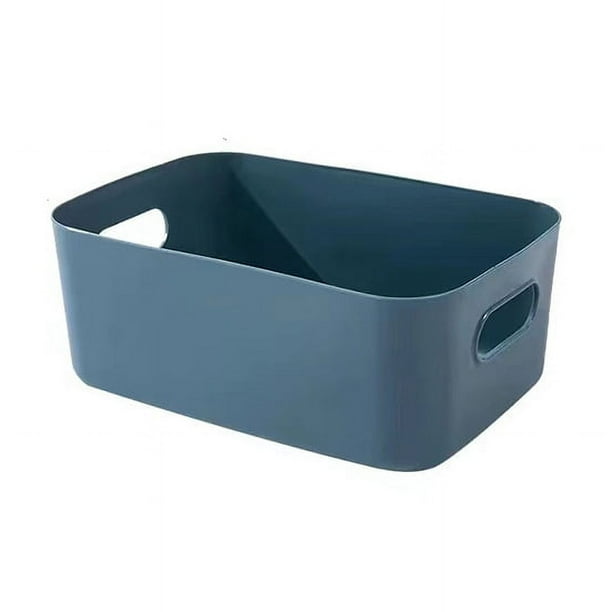 Caja de almacenamiento de artículos diversos de estilo japonés, caja de plástico para escritorio, caja de acabado cosmético, caja de almacenamiento de cocina, cesta de almacenamiento de bocadillos