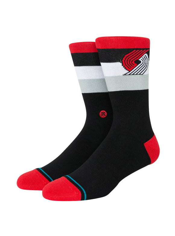 Stance Portland Trail Blazers Stripe Crew Socks
