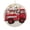 Pattern-4, variant on Christmas Ornaments Farmhouse Red Truck Keepsake Gift Ornament for Christmas Tree Decor Old Red Truck Christmas with Snowman Christmas Tree Ornaments