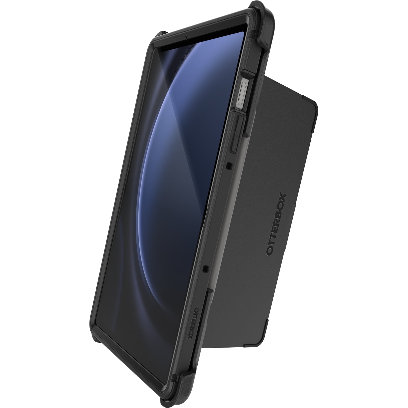 OtterBox Defender Case for Samsung Galaxy Tab S9 FE, Shockproof, Ultra-Rugged Protective Case with Built in Screen Protector, 2X Tested to Military Standard, Black