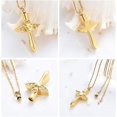 thumbnail image 4 of Cross Urn Cremation Jewelry Cross Urn Necklace for Ashes for Women Angel Wing Heart Urn Locket Pendant Memorial Keepsake Ashes Jewelry, 4 of 6