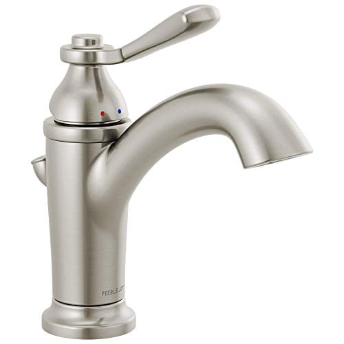 Rless P1565lf Bn Elmhurst Handle, Single Hole Bathroom Faucet Polished Nickel