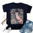 thumbnail image 3 of T-Shirts Stylés pour Femmes, Manches Courtes Décontractées, Col Rond, Haut avec Imprimé Unique pour le Quotidien et la Tenue, 3 of 3